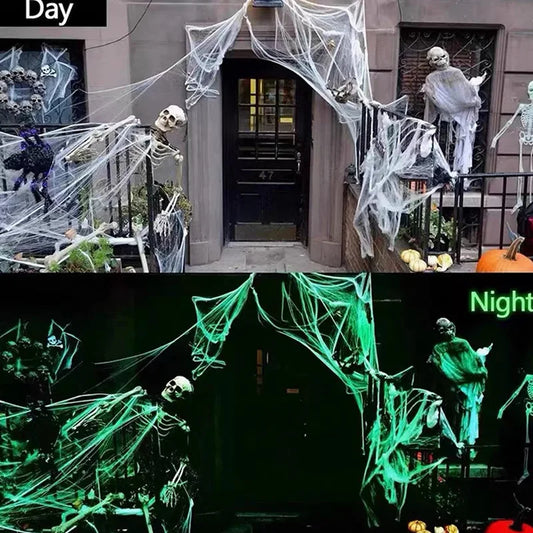 Phantom Glow Spider Web